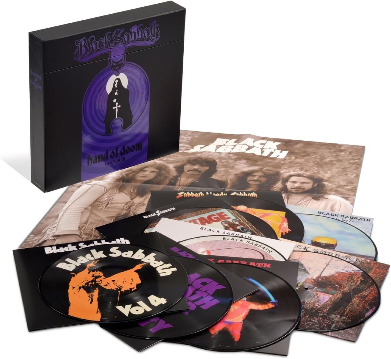 Black Sabbath "Hand Of Doom" 8 LP Vinyl Box Set