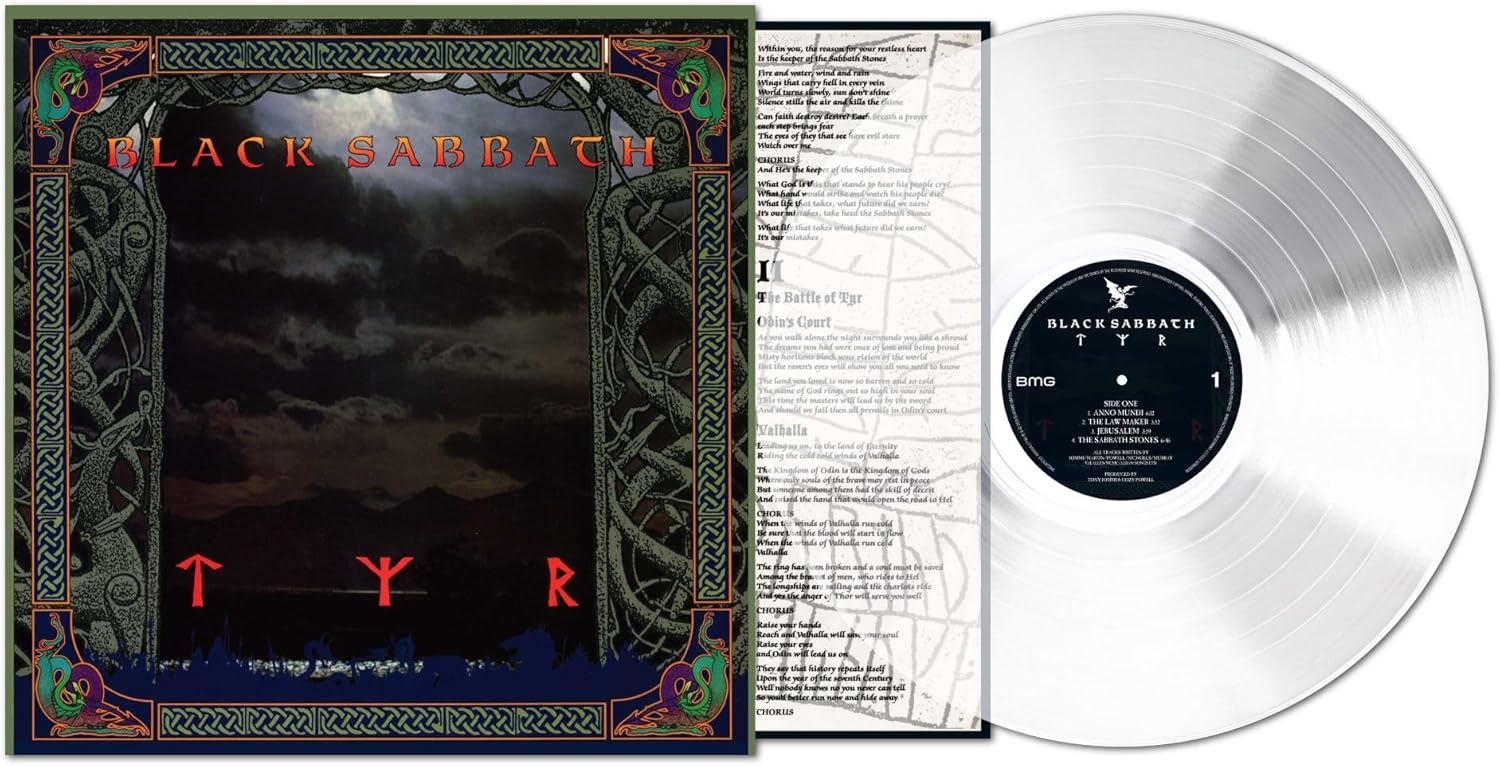 Black Sabbath "Tyr" Ultra Clear Vinyl