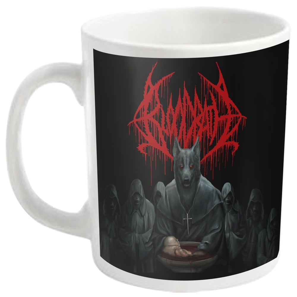 Bloodbath "Unblessing" White Mug