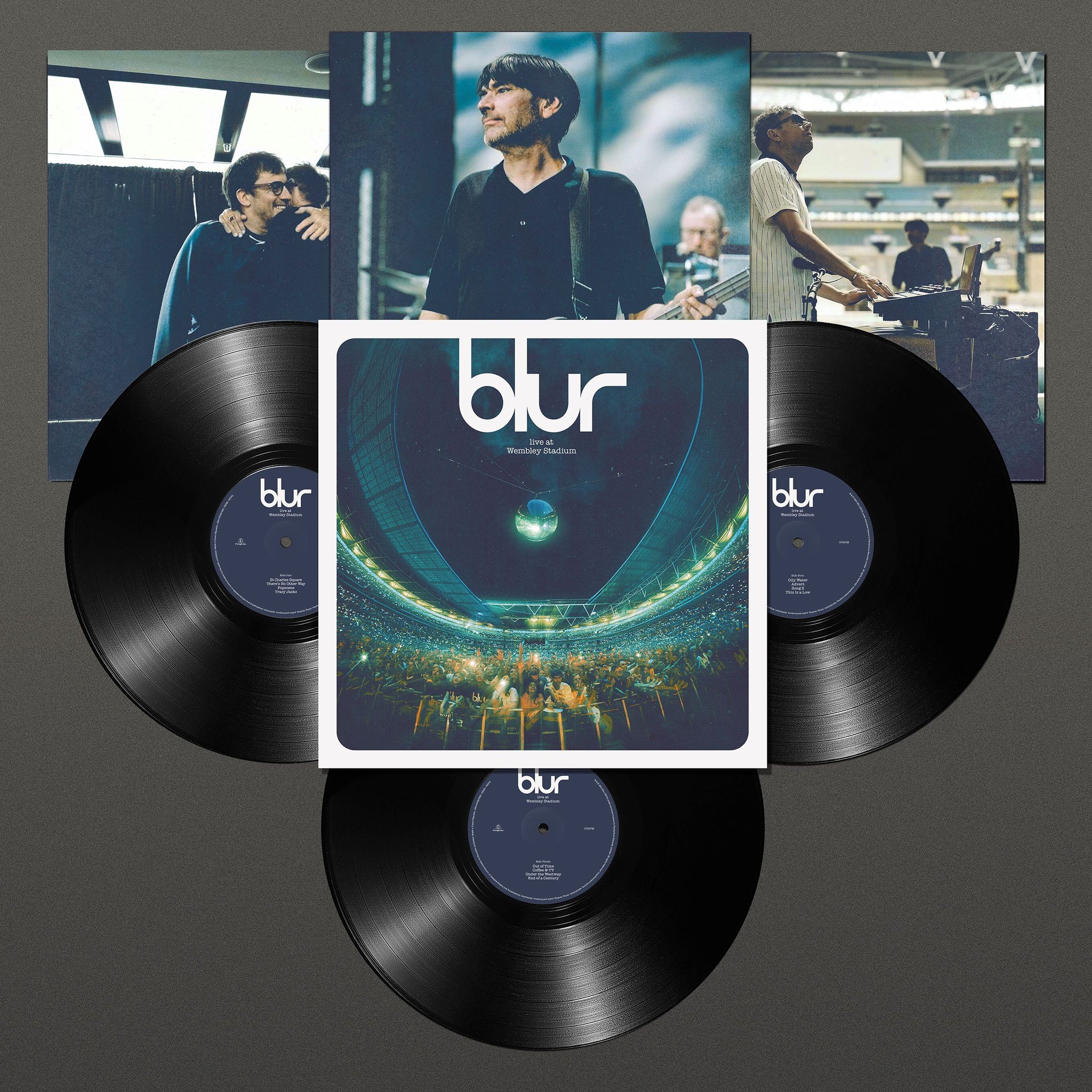 Blur "Live At Wembley Stadium" Triple Black Vinyl - PRE-ORDER