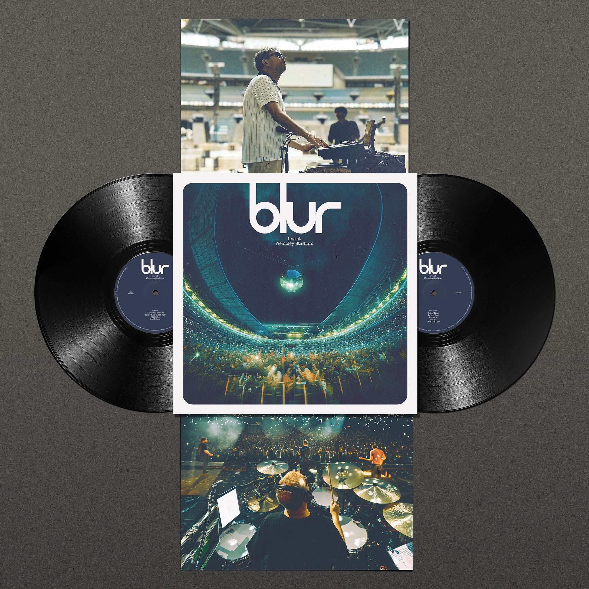 Blur "Live At Wembley Stadium" 2x12" Black Vinyl - PRE-ORDER