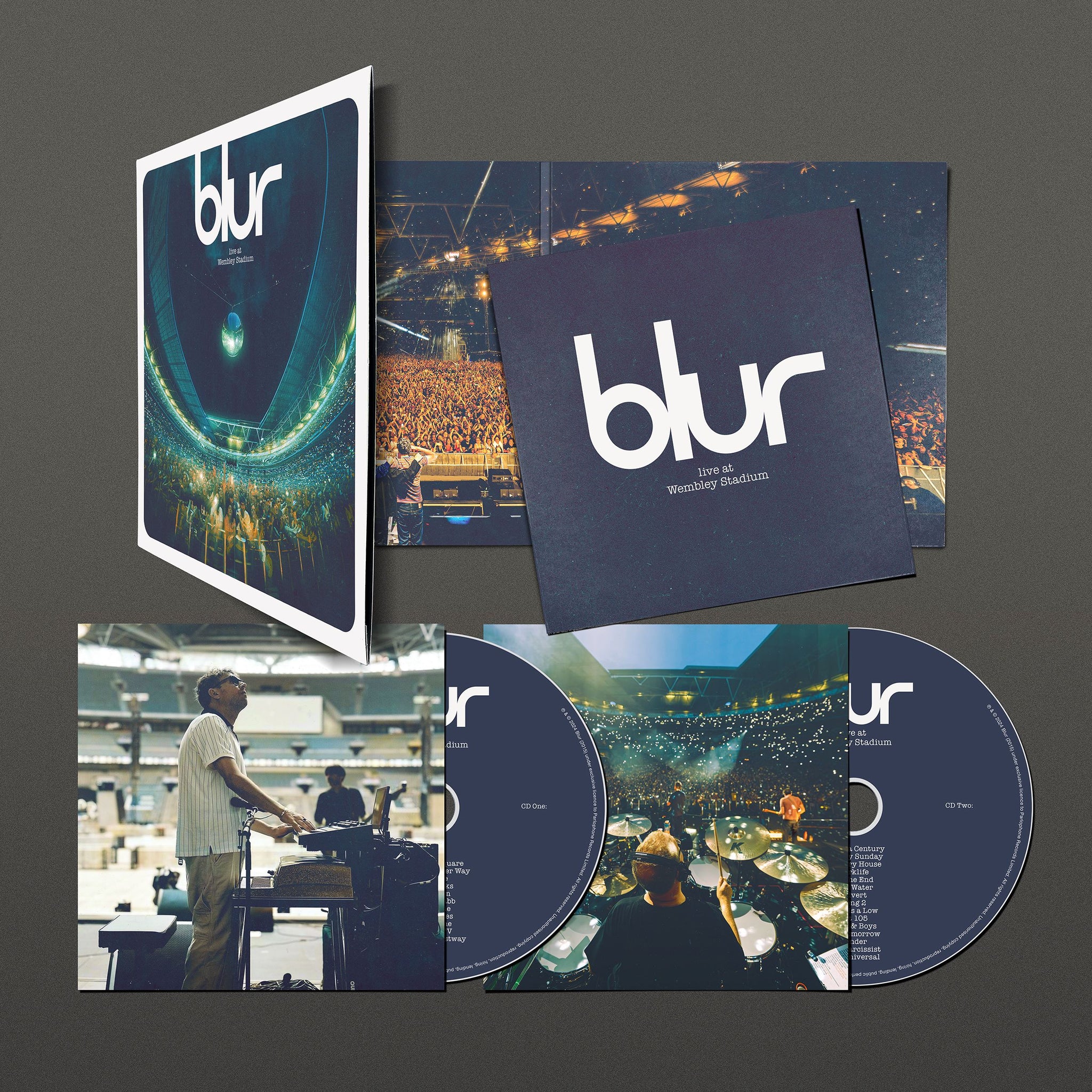 Blur "Live At Wembley Stadium" CD - PRE-ORDER