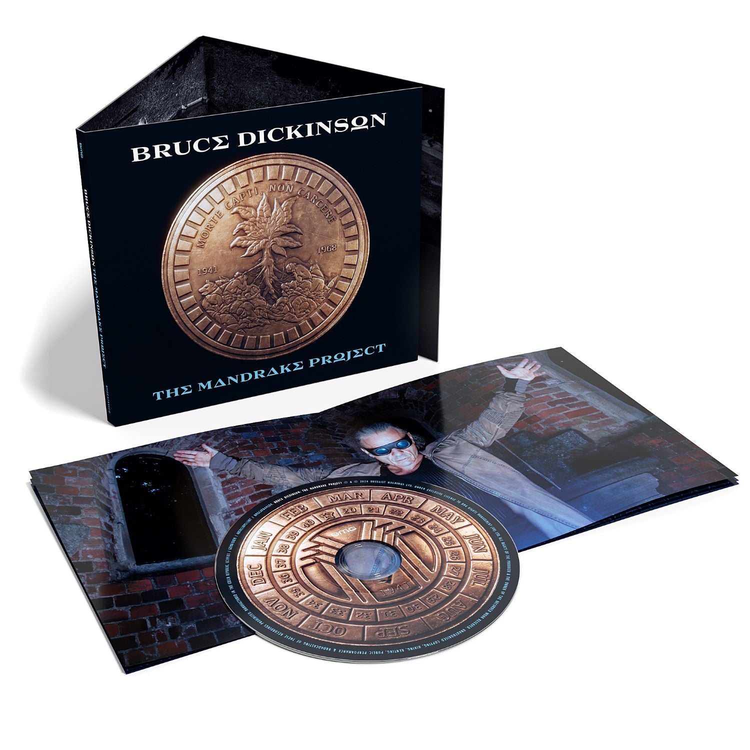 Bruce Dickinson "The Mandrake Project" Digipak CD - PRE-ORDER