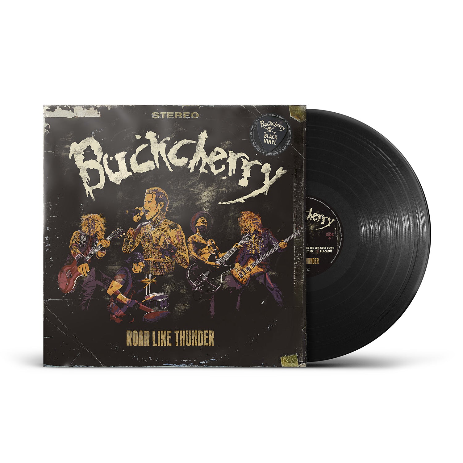 Buckcherry "Roar Like Thunder" Black Vinyl & Download - PRE-ORDER