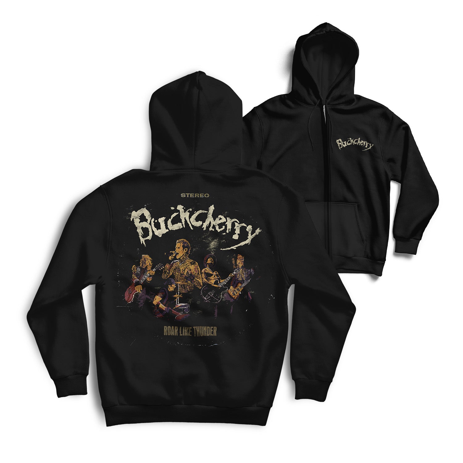 Buckcherry "Roar Like Thunder" Zip Hoodie - PRE-ORDER