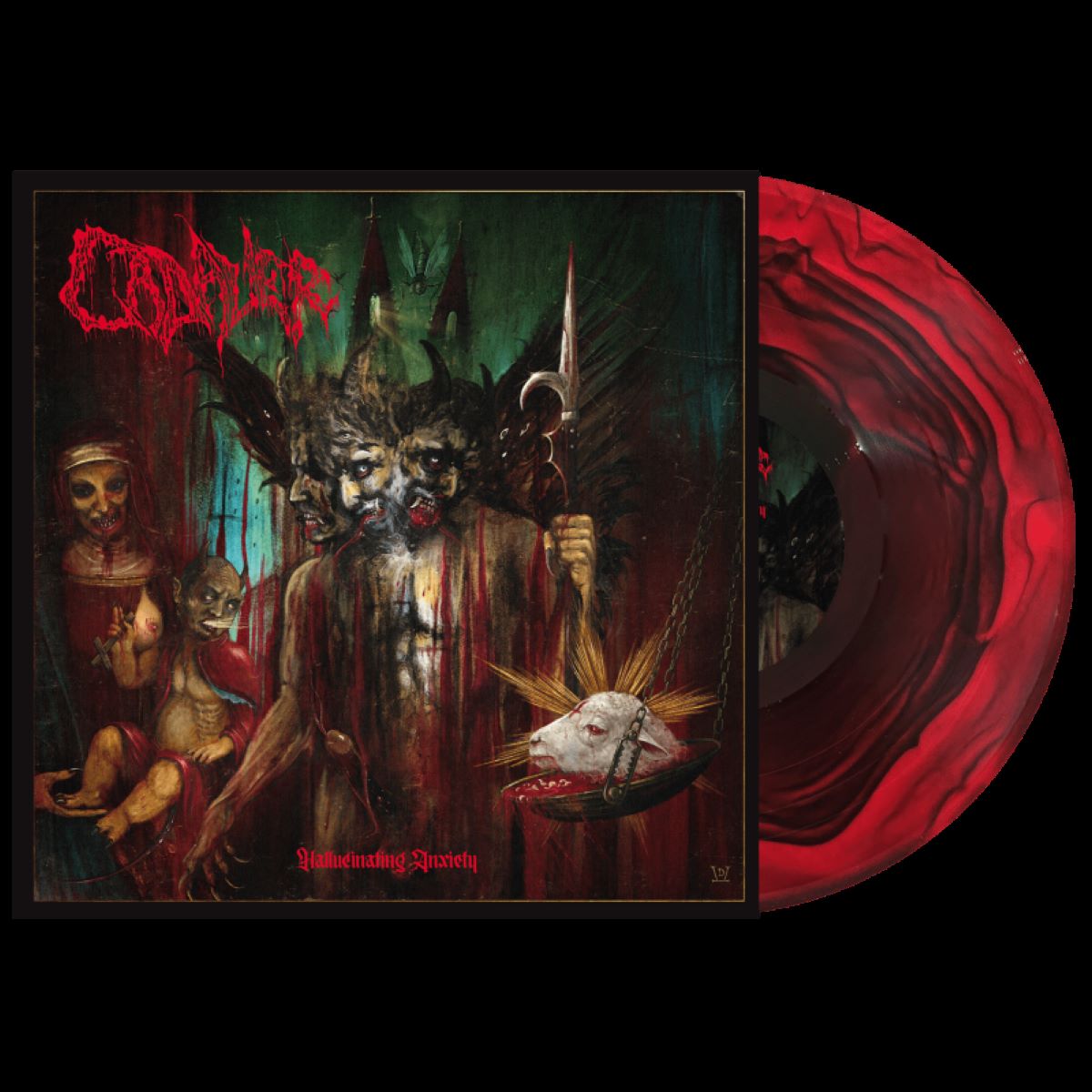 Cadaver "Hallucinating Anxiety" Marble Vinyl - PRE-ORDER
