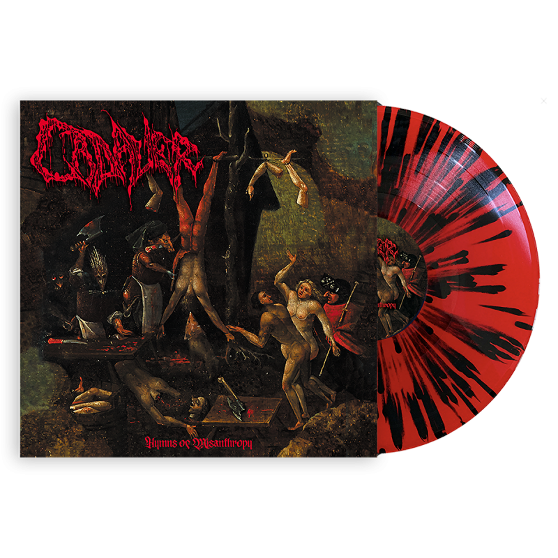 Cadaver "Hymns Of Misanthropy" Splatter Vinyl