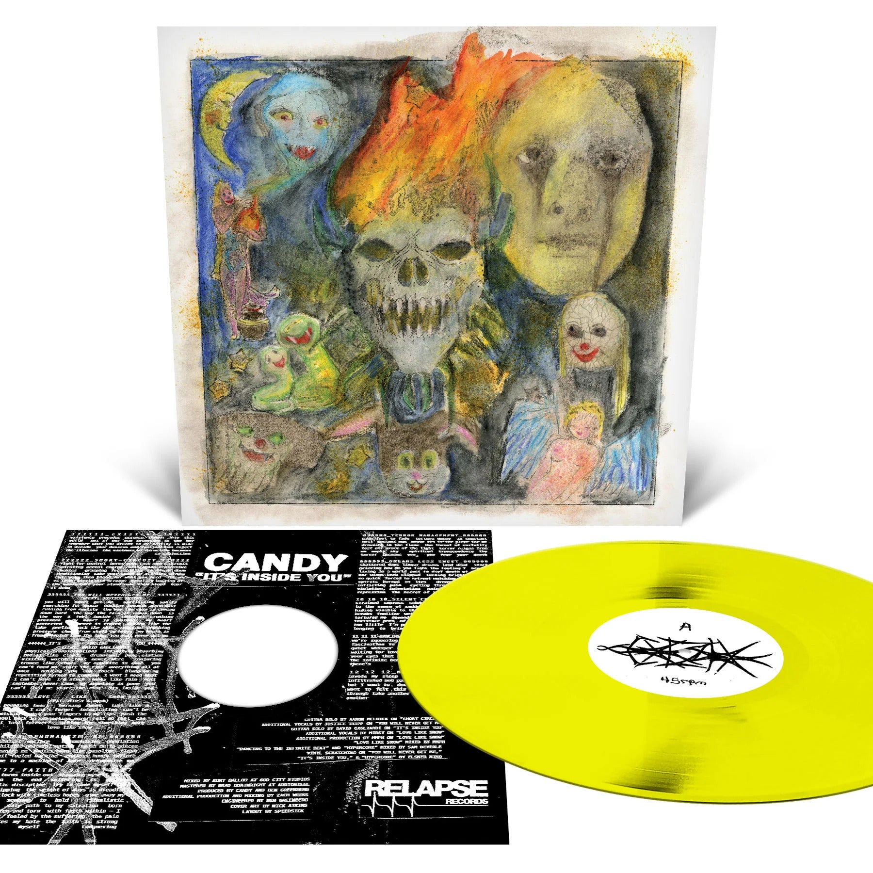 Candy "It's Inside You" Yellow Vinyl
