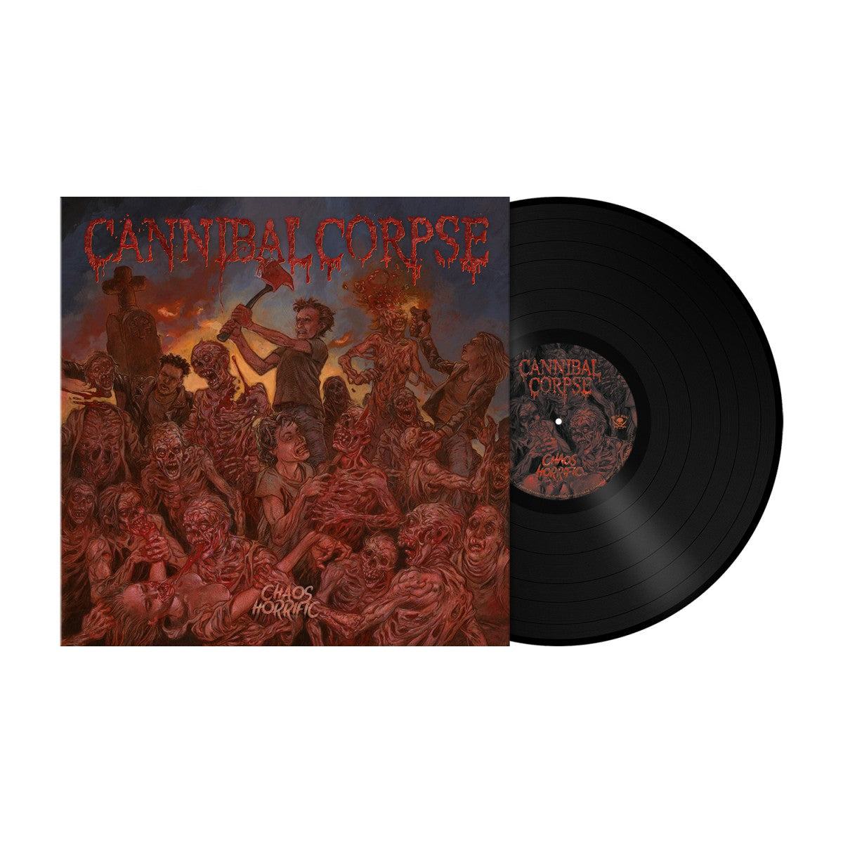 Cannibal Corpse "Chaos Horrific" 180g Black Vinyl