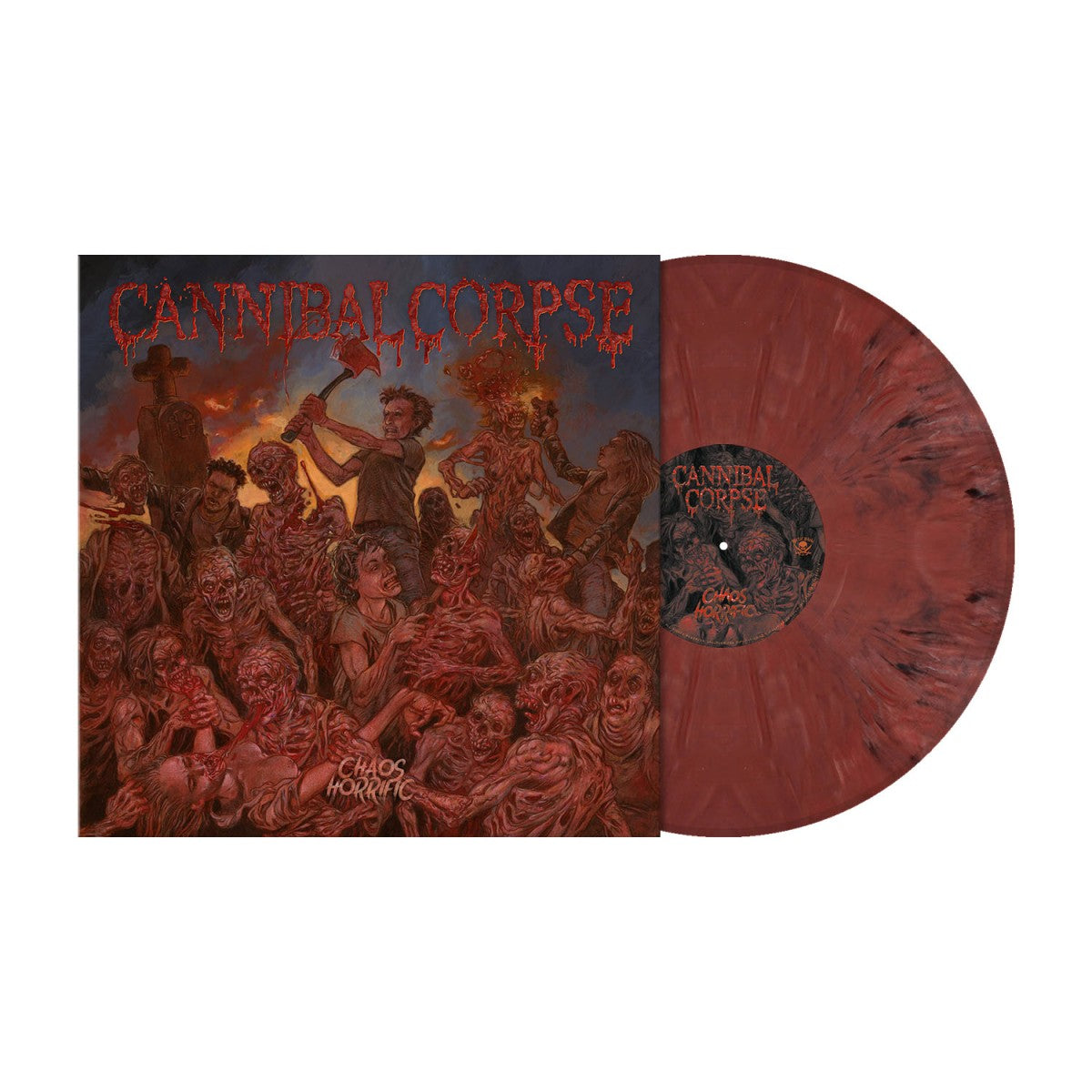 Cannibal Corpse "Chaos Horrific" Burnt Flesh Vinyl