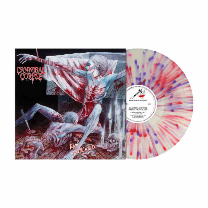 Cannibal Corpse "Tomb of The Mutilated" Red / Purple / Pink Splatter Vinyl