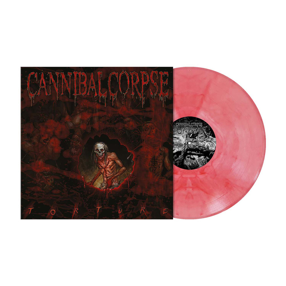 Cannibal Corpse "Torture" Clear Blood Red Marble Vinyl