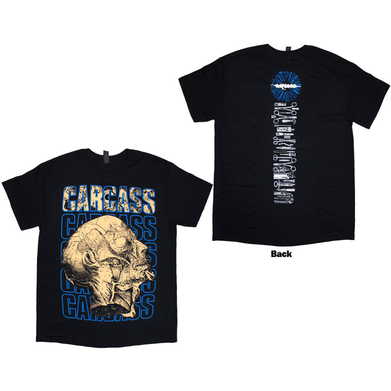 Carcass "Necro Head" Black T shirt