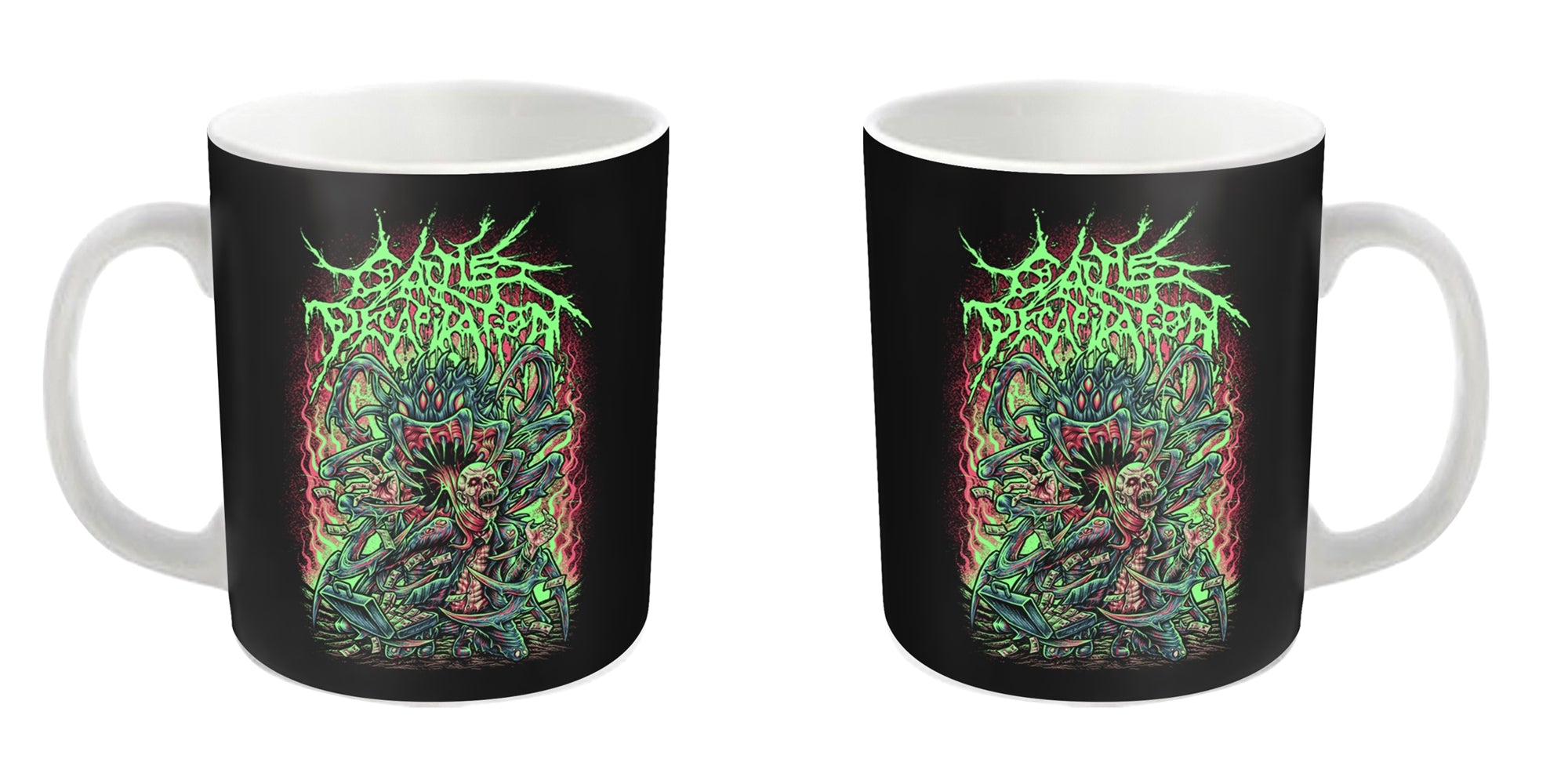 Cattle Decapitation "Lost Profits" White Mug