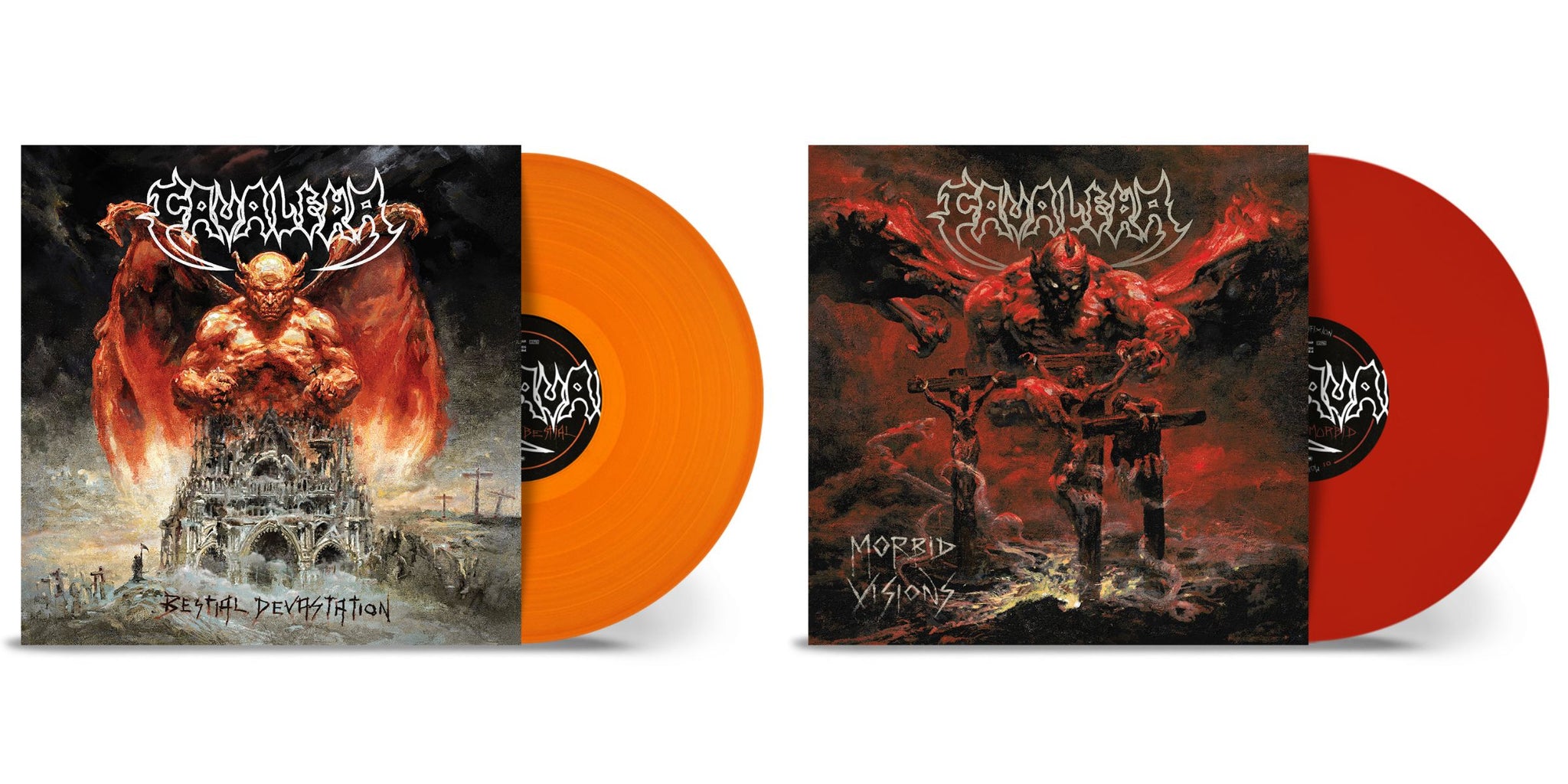 Cavalera "Morbid Visions" & "Bestial Devastation" Vinyl Bundle - PRE-ORDER