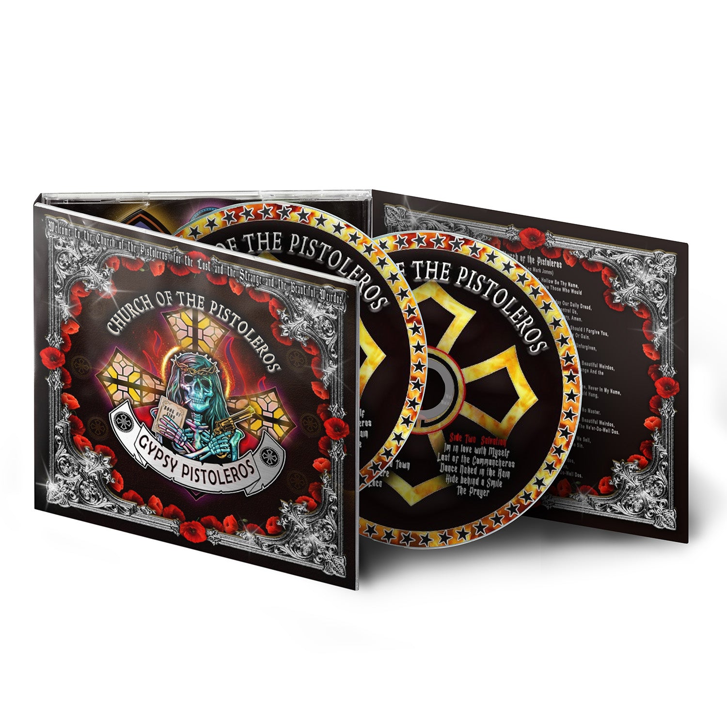 Gypsy Pistoleros "Church Of The Pistoleros" Signed Digipak CD & Download - PRE-ORDER