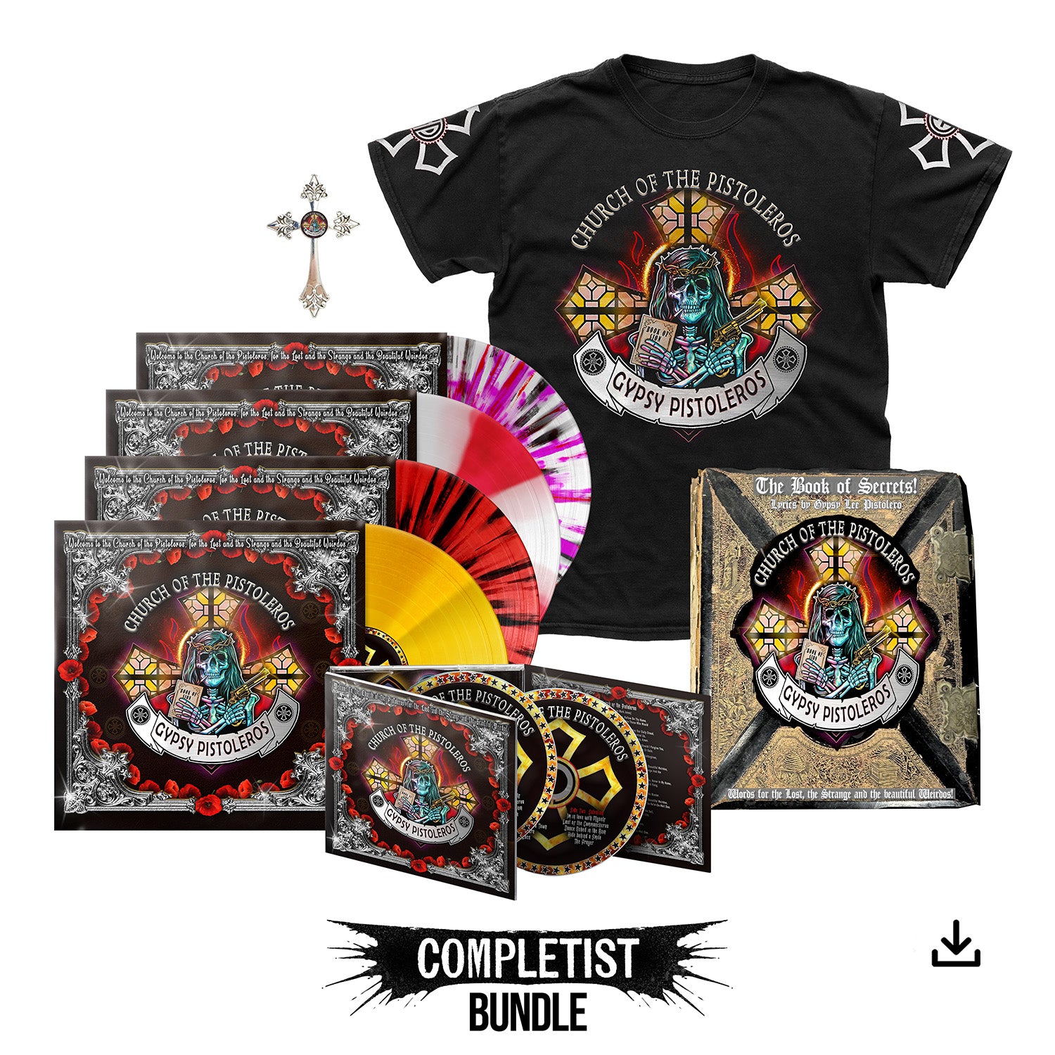 Gypsy Pistoleros "Church Of The Pistoleros" Completist Bundle - PRE-ORDER