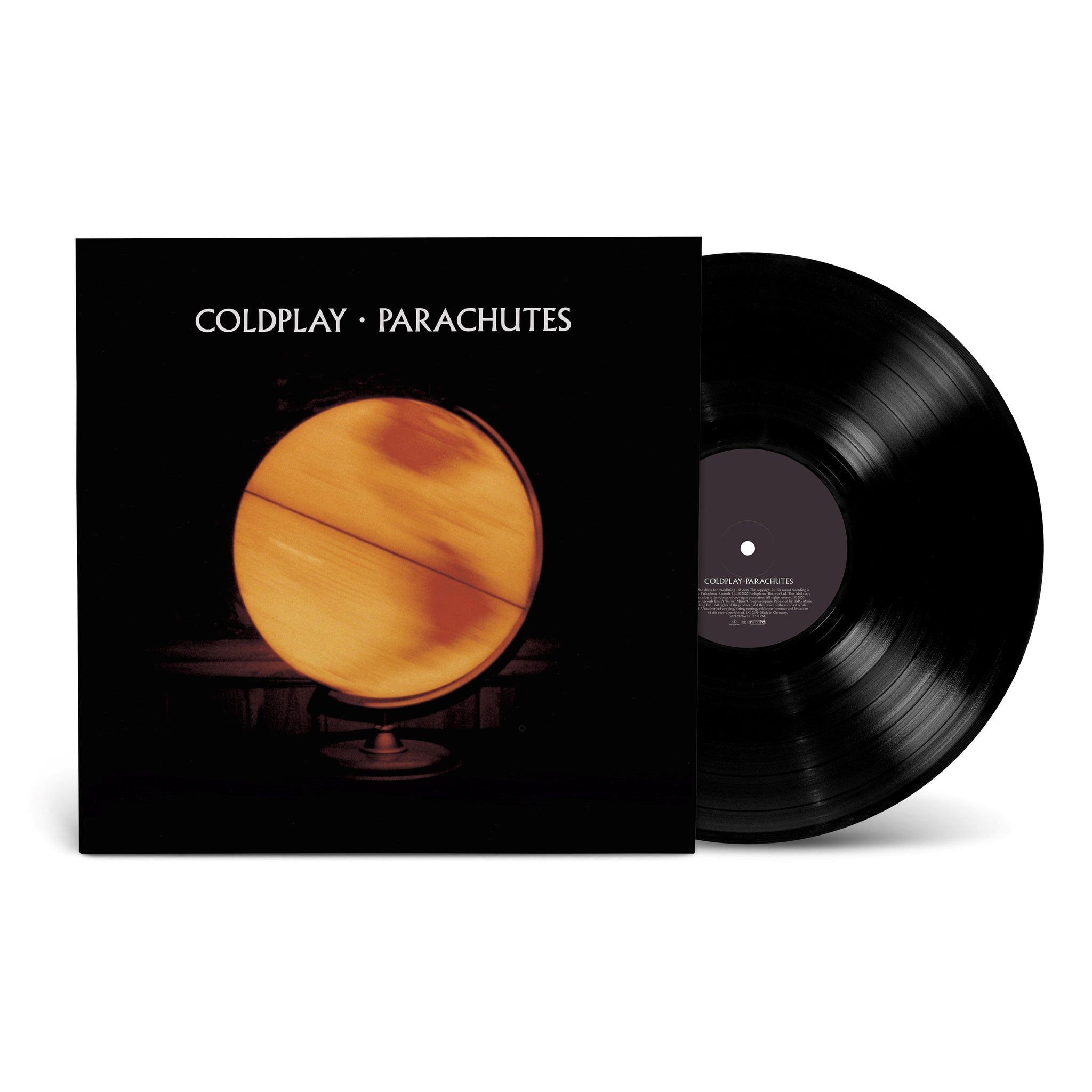 Coldplay "Parachutes" Black EcoRecord Vinyl - PRE-ORDER