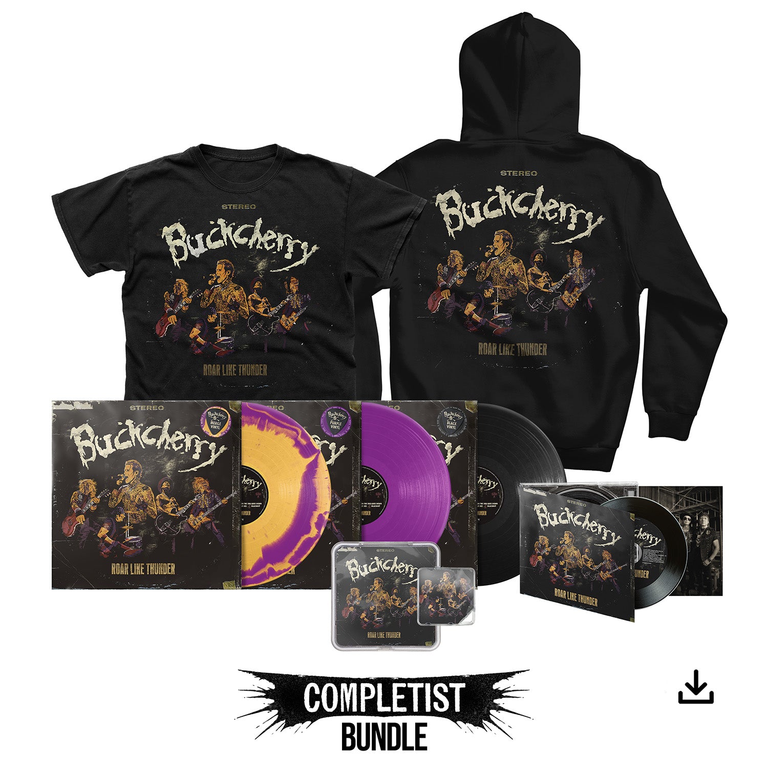 Buckcherry "Roar Like Thunder" Completist Bundle - PRE-ORDER