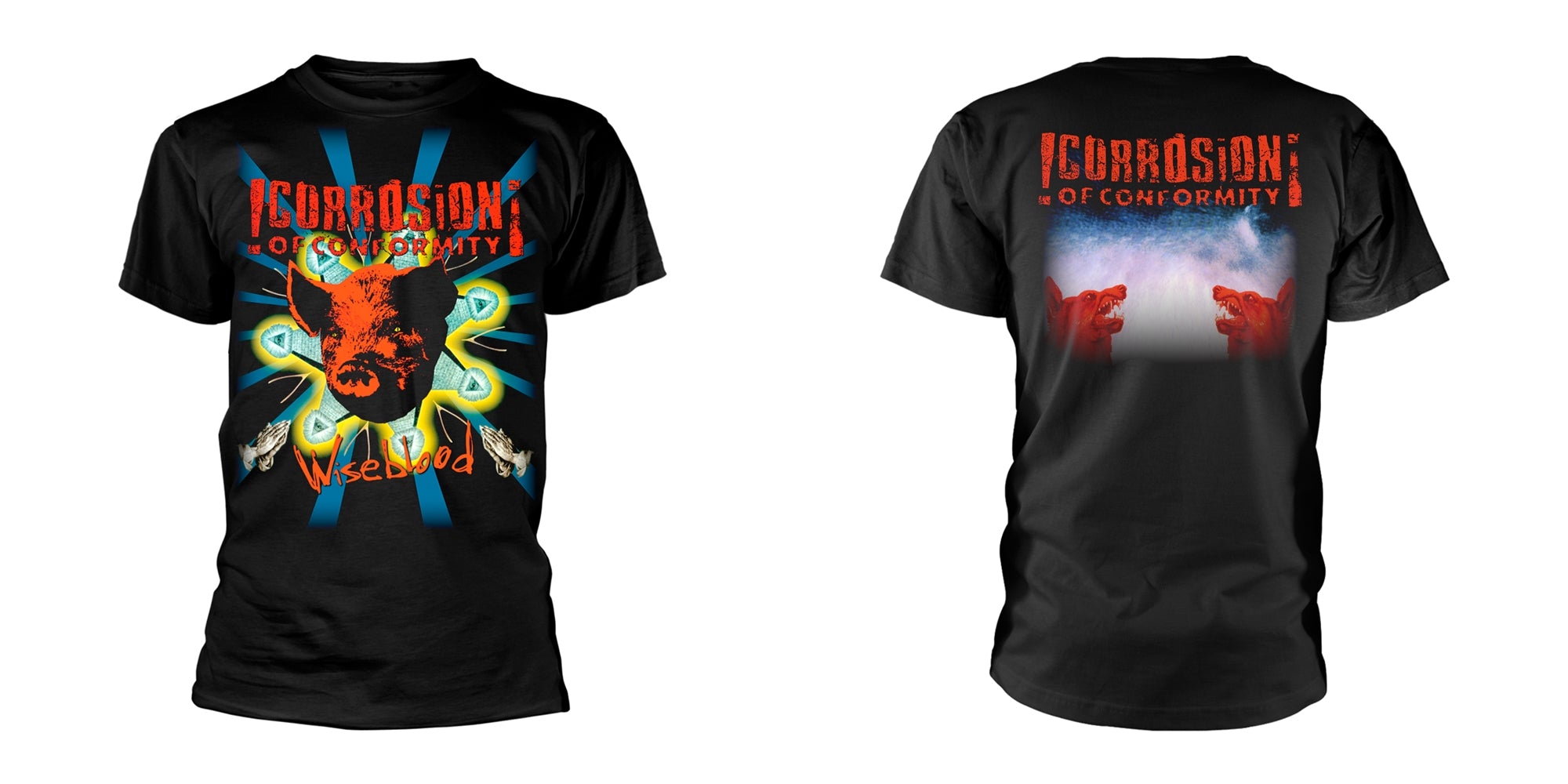 Corrosion Of Confirmity "Wiseblood" Black T shirt