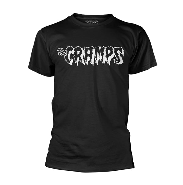 The Cramps "White Logo" Black T shirt - Size M