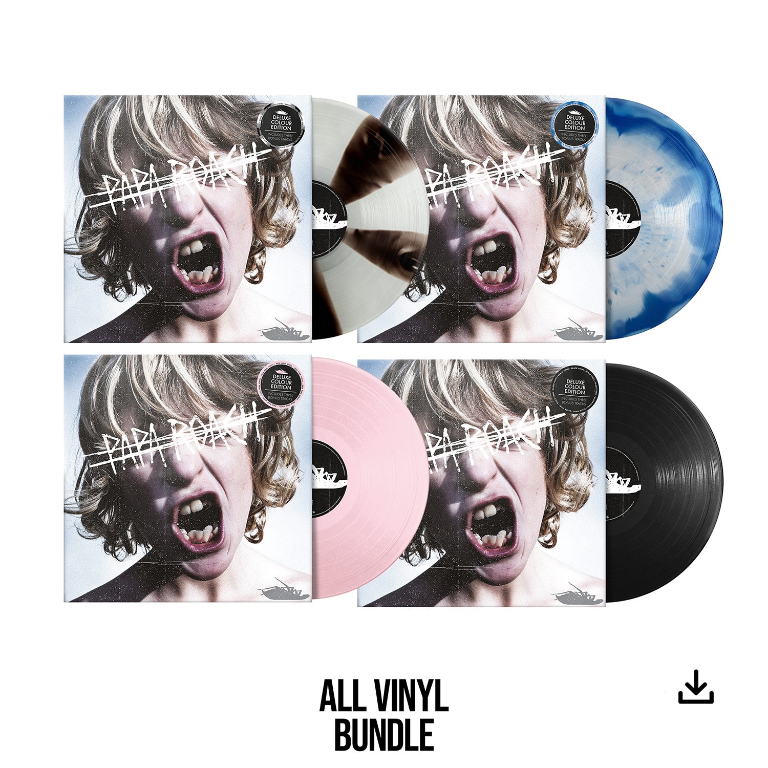 Papa Roach "Crooked Teeth" All Vinyl Bundle - PRE-ORDER