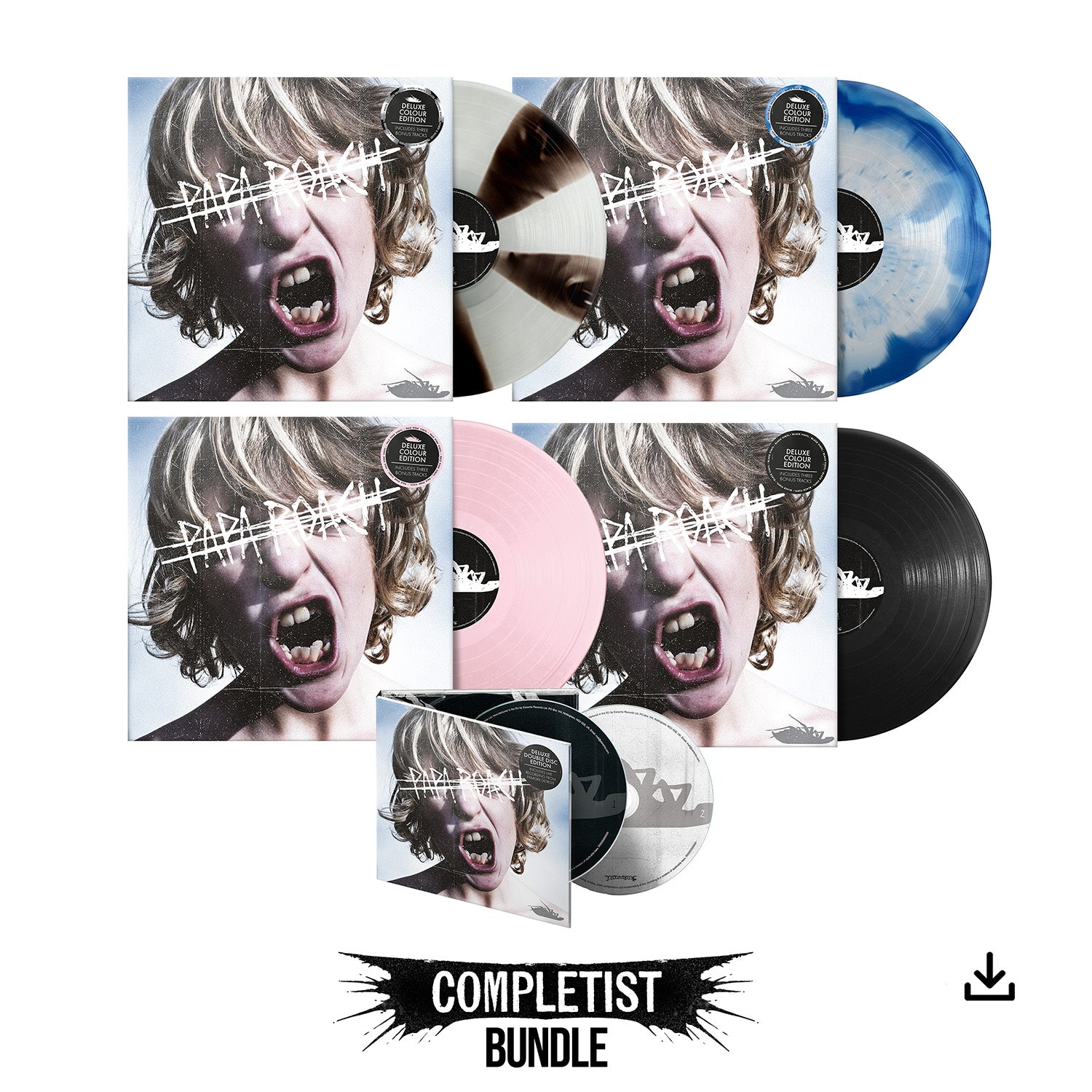 Papa Roach "Crooked Teeth" Completist Bundle - PRE-ORDER