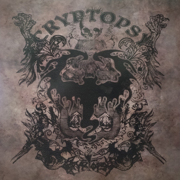 Cryptopsy "Cryptopsy" Orange Black Marble Vinyl