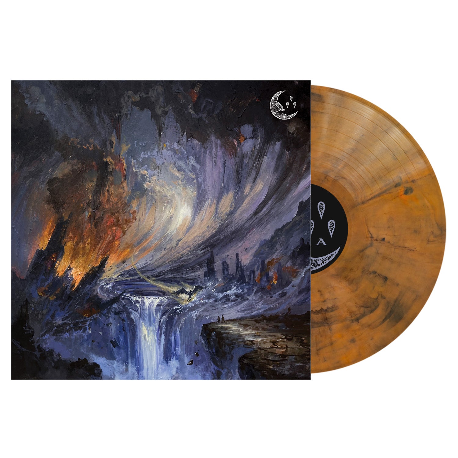 Currents "All That Follows" Orange Black Vinyl - PRE-ORDER