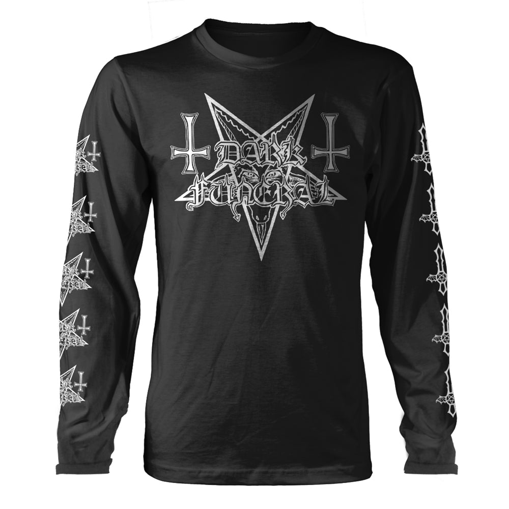 Dark Funeral "Logo" Black Long Sleeve T shirt