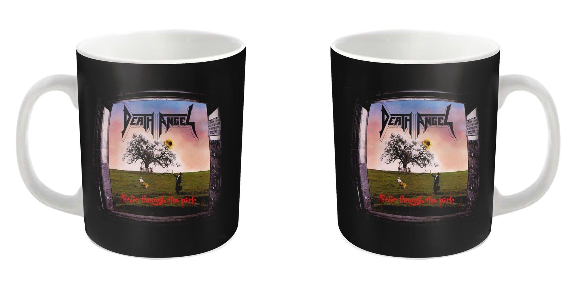 Death Angel "Frolic Through The Park" White Mug