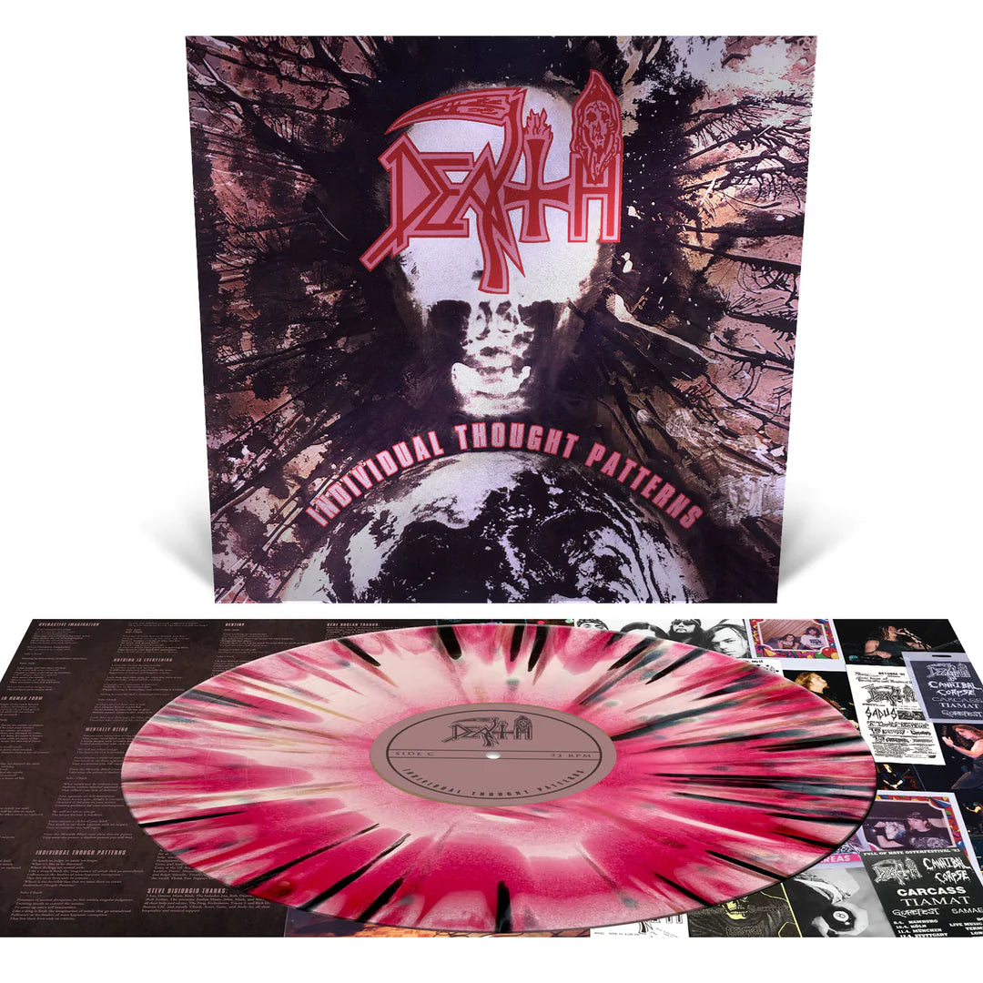 Death "Individual Thought Patterns" Tri Colour Vinyl with Silver Foil Laminated Jacket - PRE-ORDER