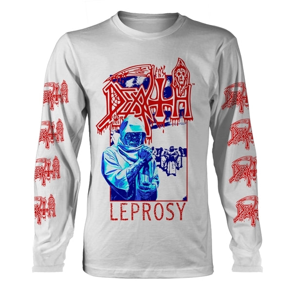 Death "Leprosy Posterized" Long Sleeve T shirt