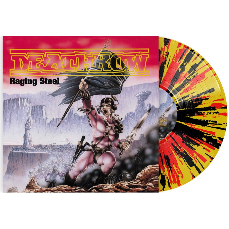 Deathrow "Raging Steel" Splatter Vinyl