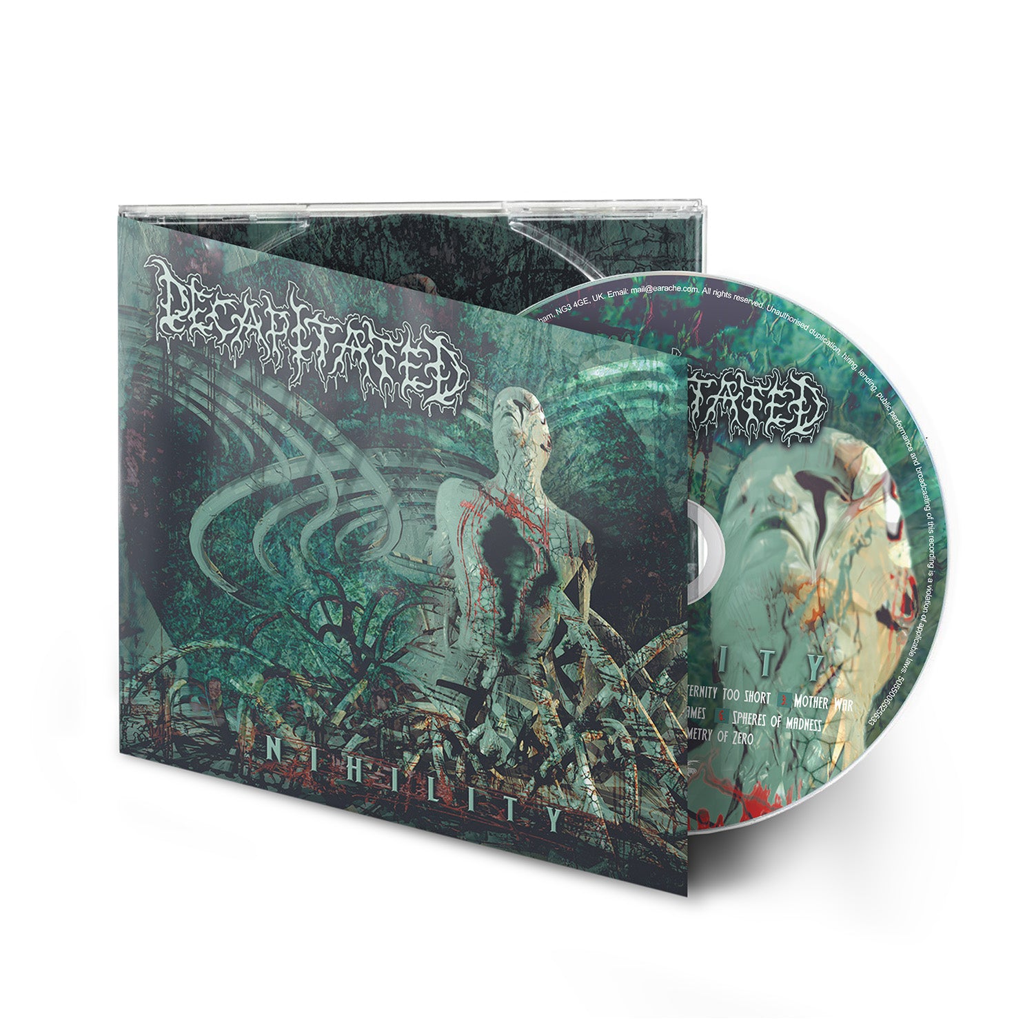 Decapitated "Nihility" Digipak CD - PRE-ORDER