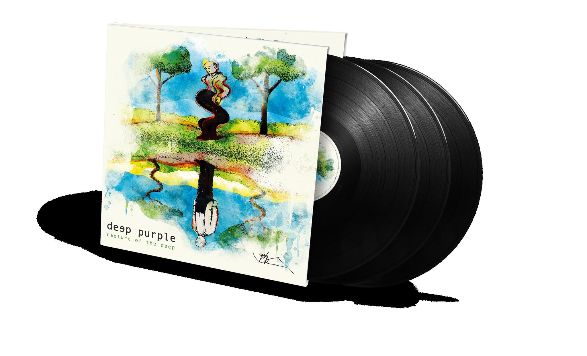 Deep Purple "Rapture Of The Deep (20th Anniversary Remix)" Gatefold 3x12" Black Vinyl - PRE-ORDER