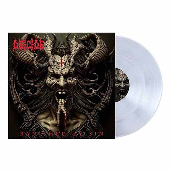 Deicide "Banished By Sin" Crystal Clear Vinyl