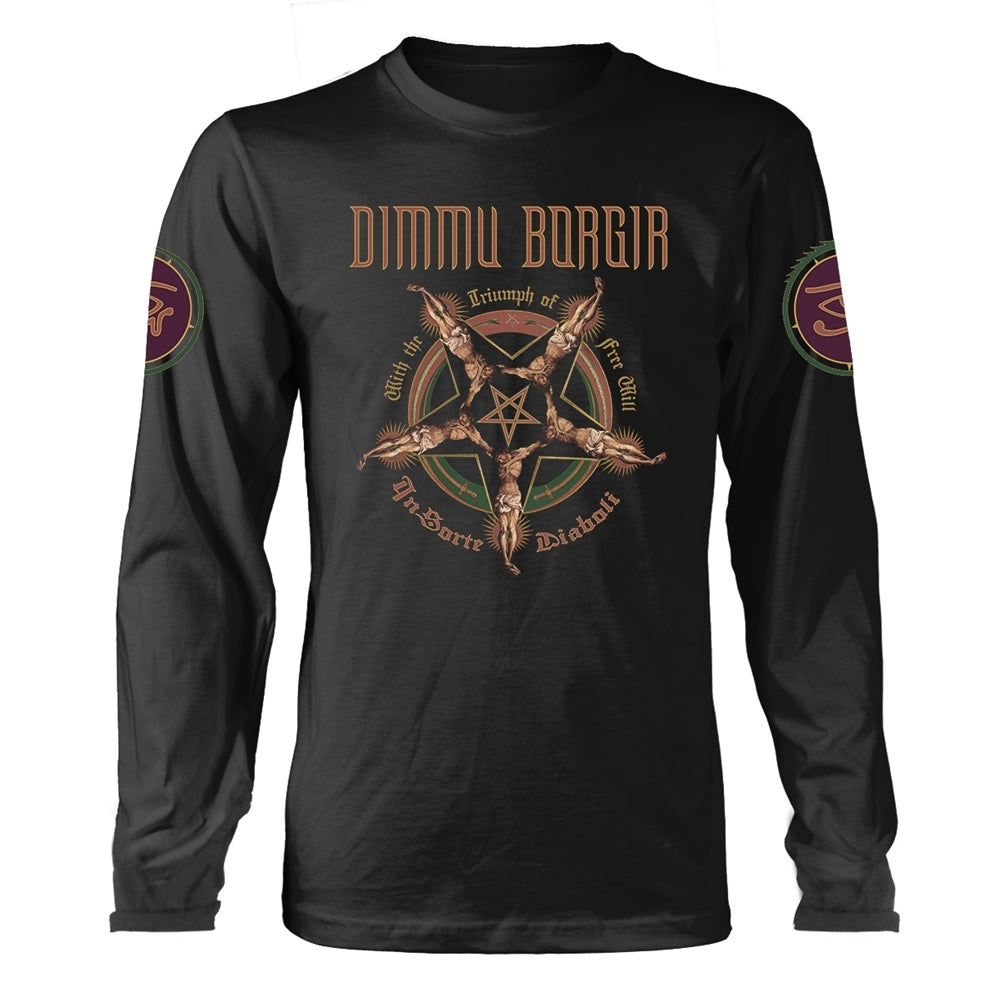 Dimmu Borgir "Free Will" Black Long Sleeve T shirt