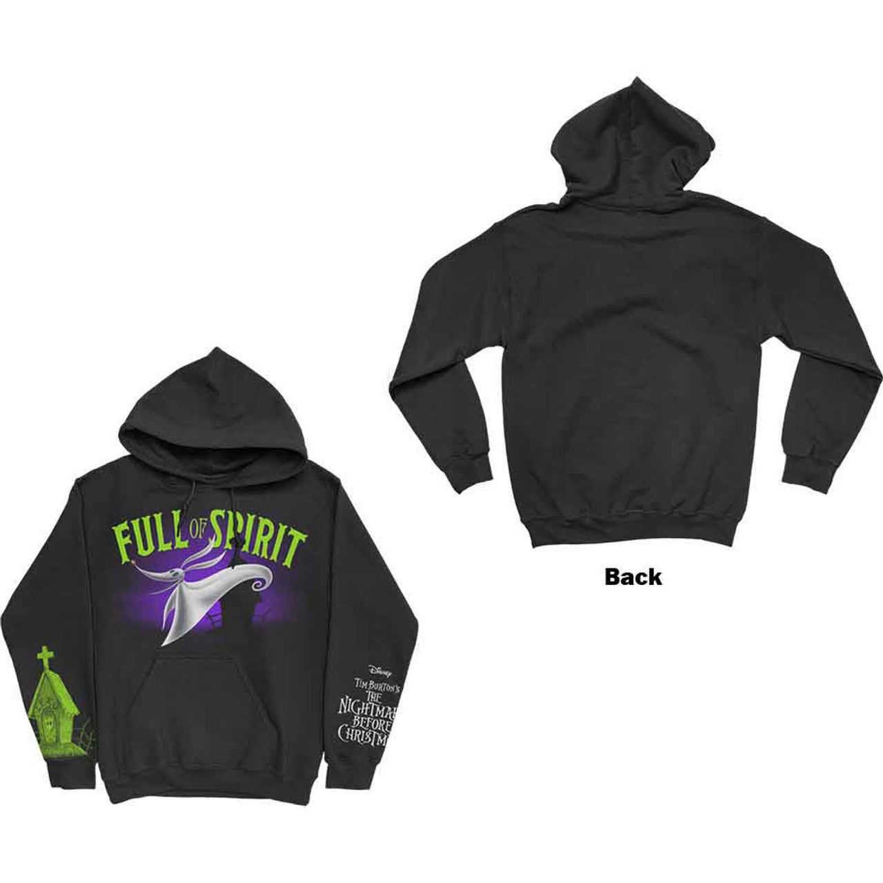 The Nightmare Before Christmas "Full Of Spirit" Pullover Hoodie