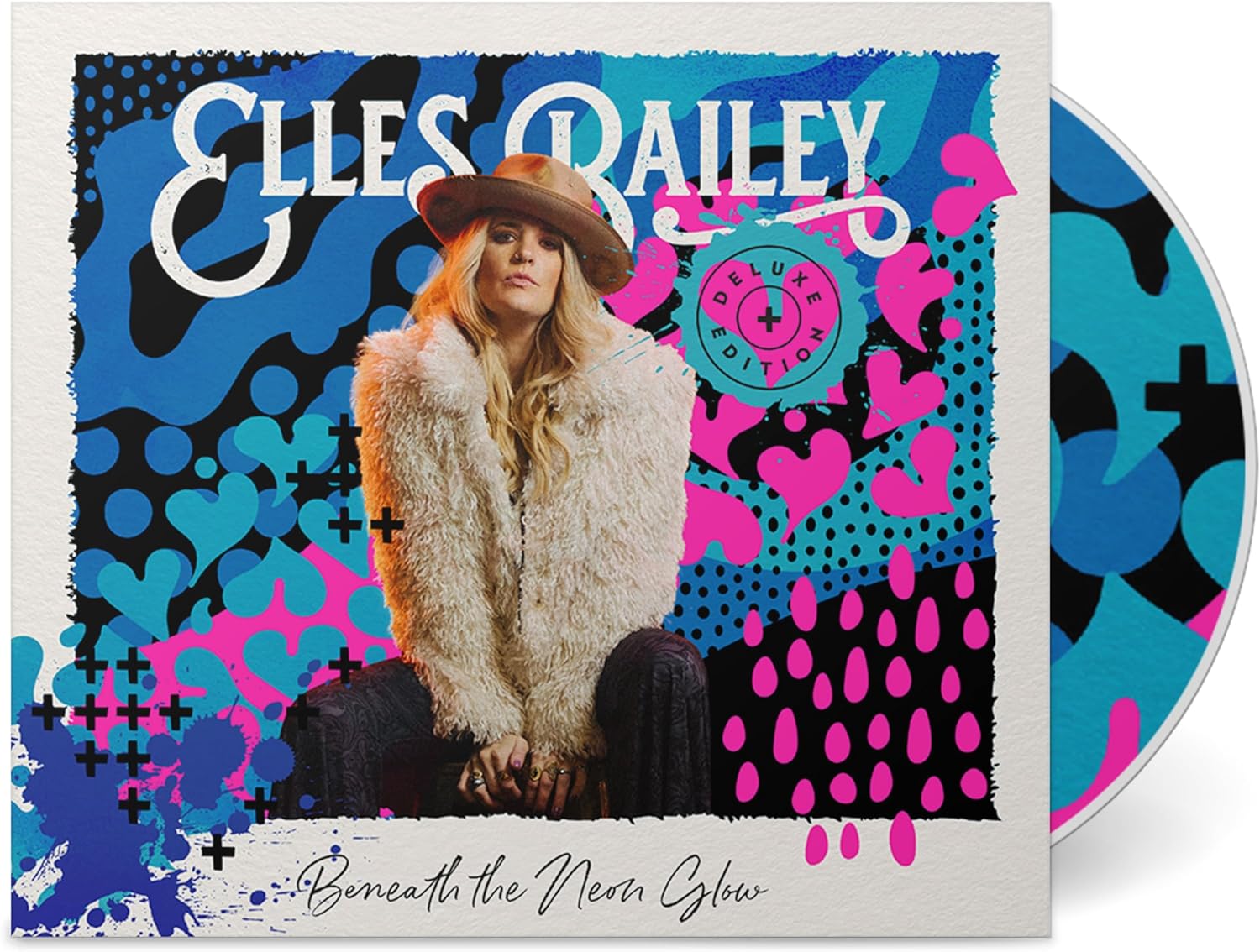 Elles Bailey "Beneath The Neon Glow" Deluxe CD w/ 6 Bonus Tracks - PRE-ORDER