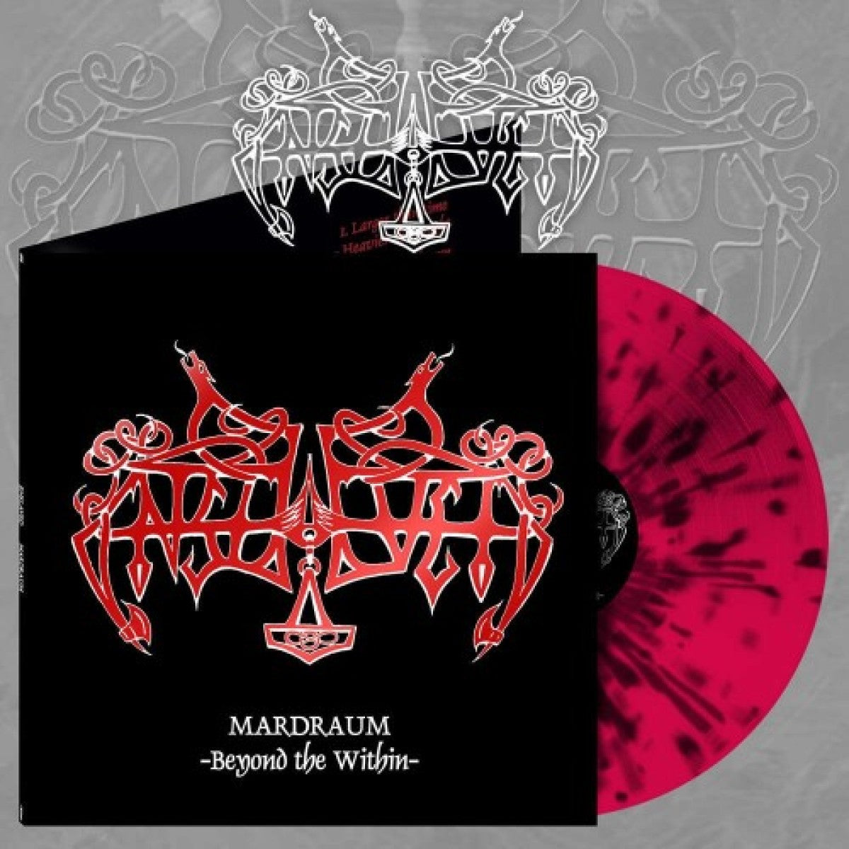 Enslaved "Mardraum - Beyond The Within" Gatefold Pink / Black Splatter Vinyl