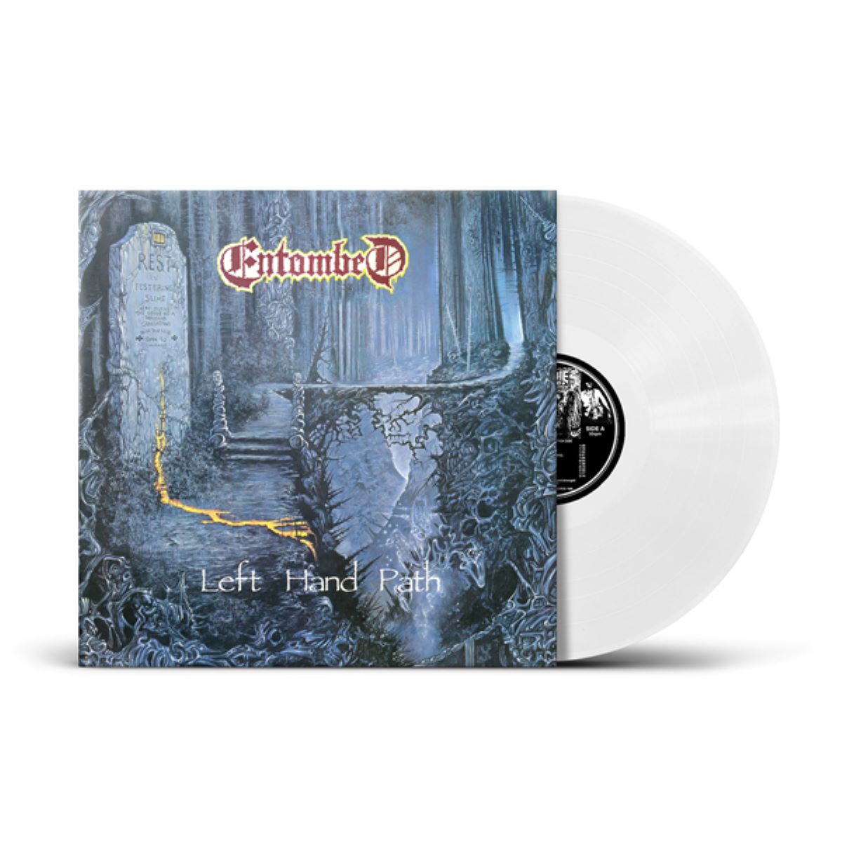 Entombed "Left Hand Path" White Vinyl