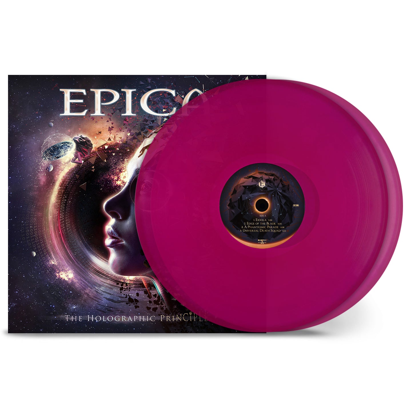 Epica "The Holographic Principle" Gatefold 2x12" Magenta Vinyl - PRE-ORDER