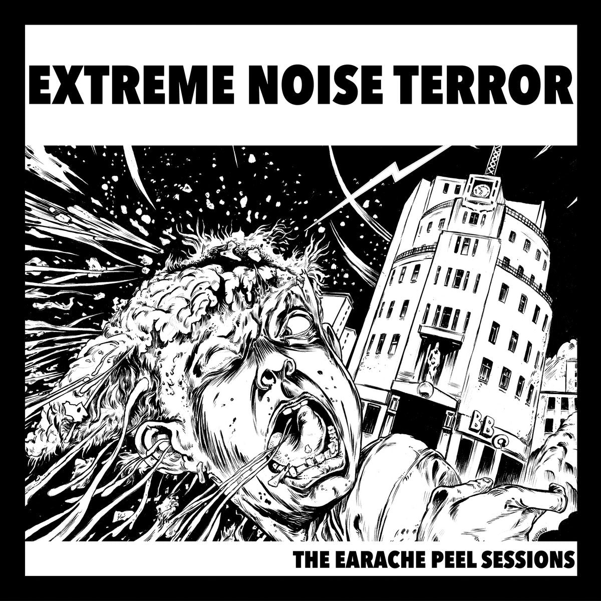 Extreme Noise Terror "The Earache Peel Sessions" Clear Vinyl