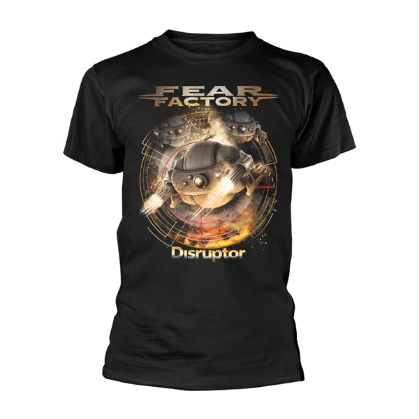 Fear Factory "Disruptor" Black T shirt