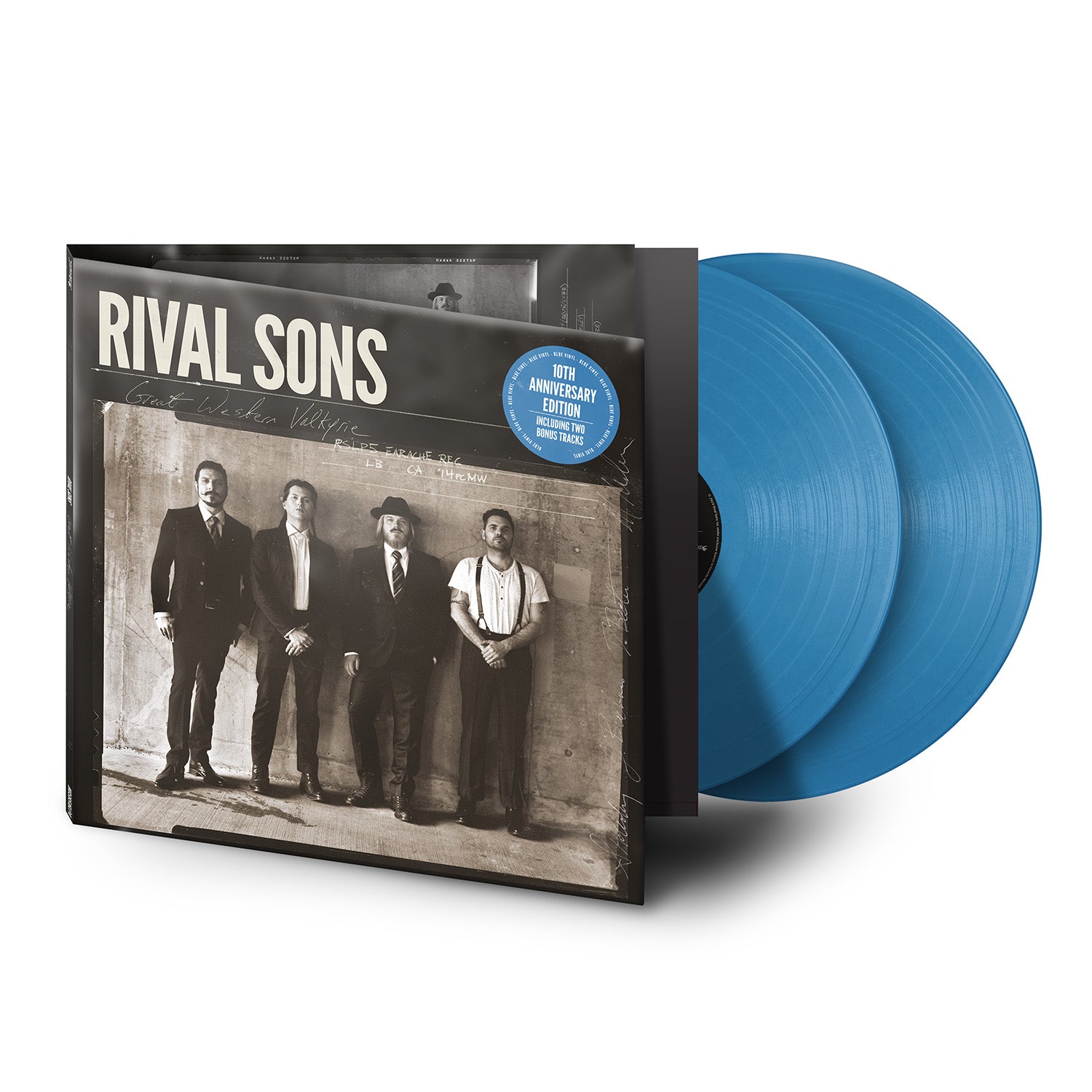 Rival Sons "Great Western Valkyrie - 10th Anniversary Edition" Gatefold 2x12" Sky Blue Vinyl & Download (Ltd to 300 Copies) - PRE-ORDER