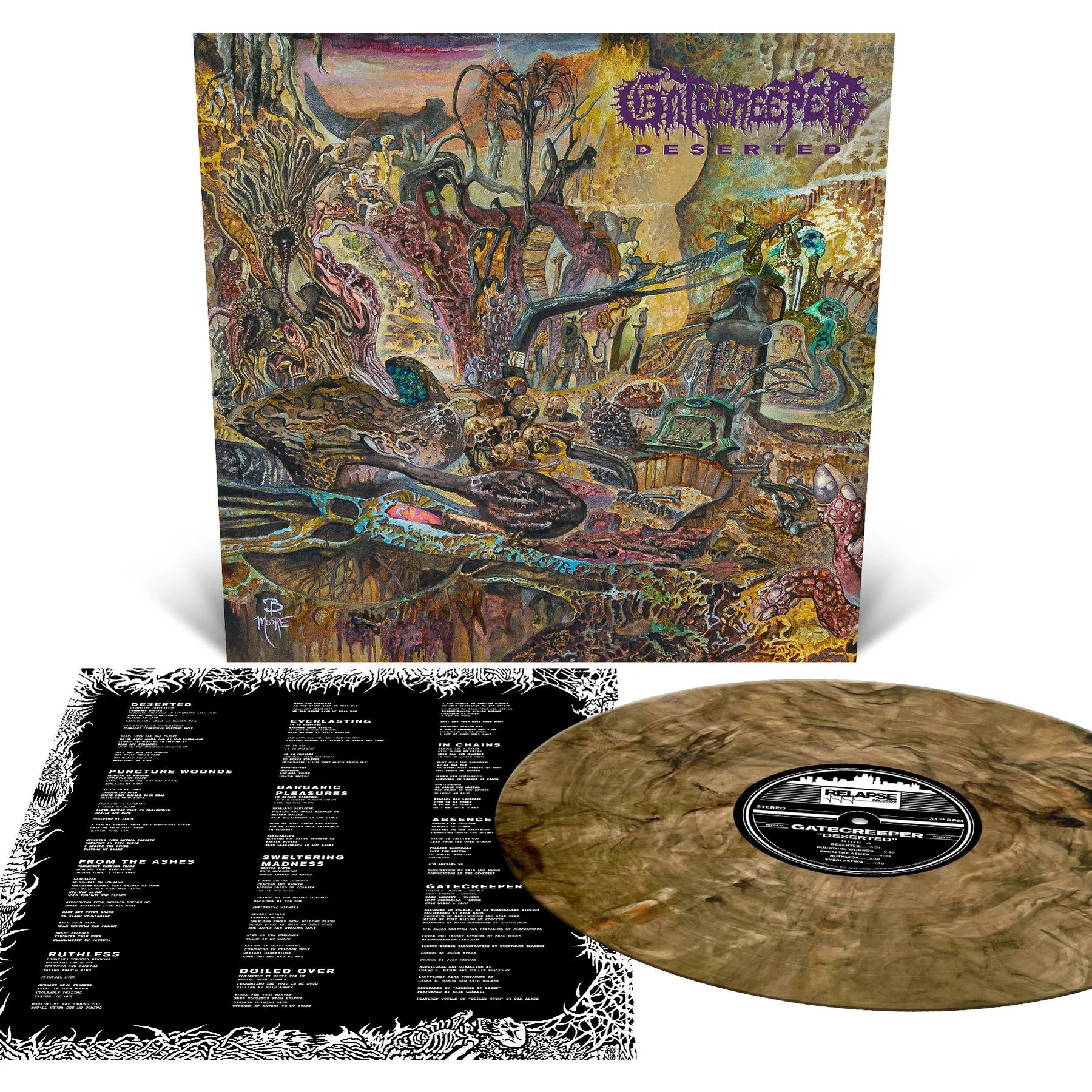 Gatecreeper "Deserted" Marble Vinyl