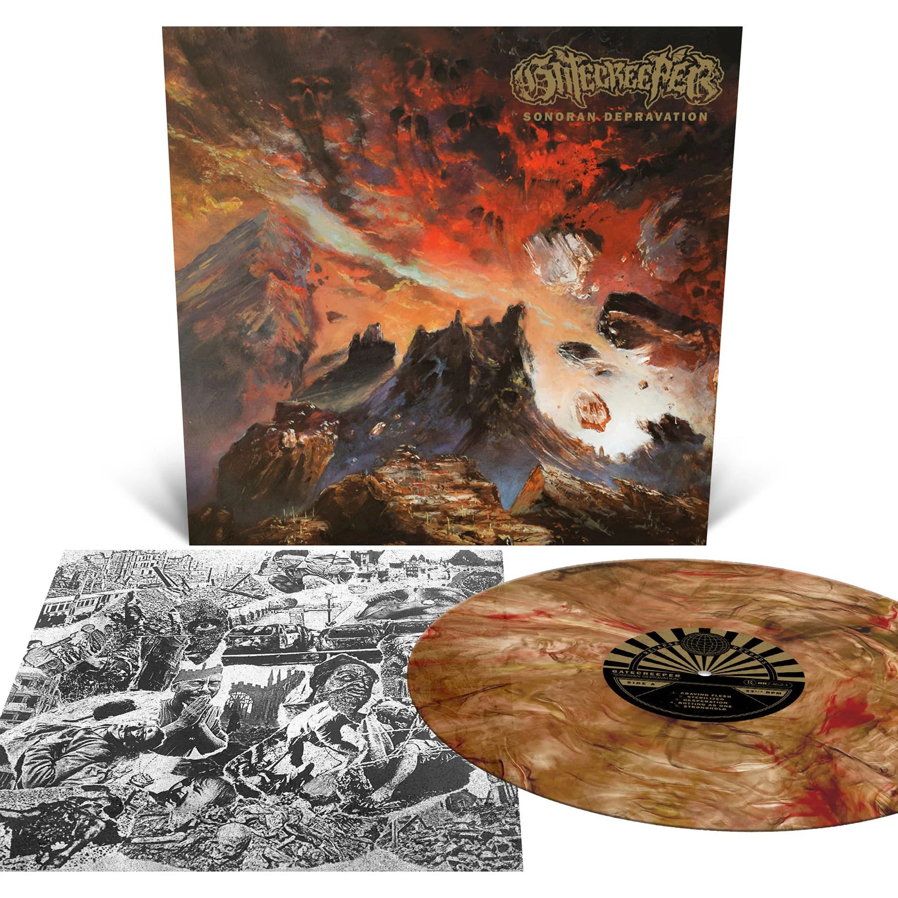Gatecreeper "Sonoran Deprivation" Marble Vinyl