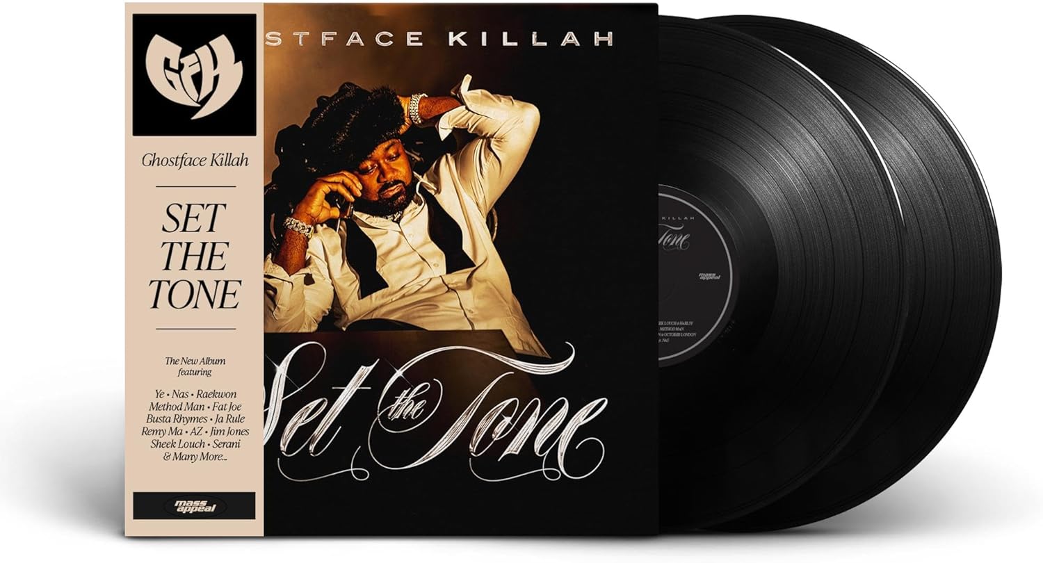 Ghostface Killah "Set The Tone (Guns & Roses)" 2x12" Black Vinyl - PRE-ORDER