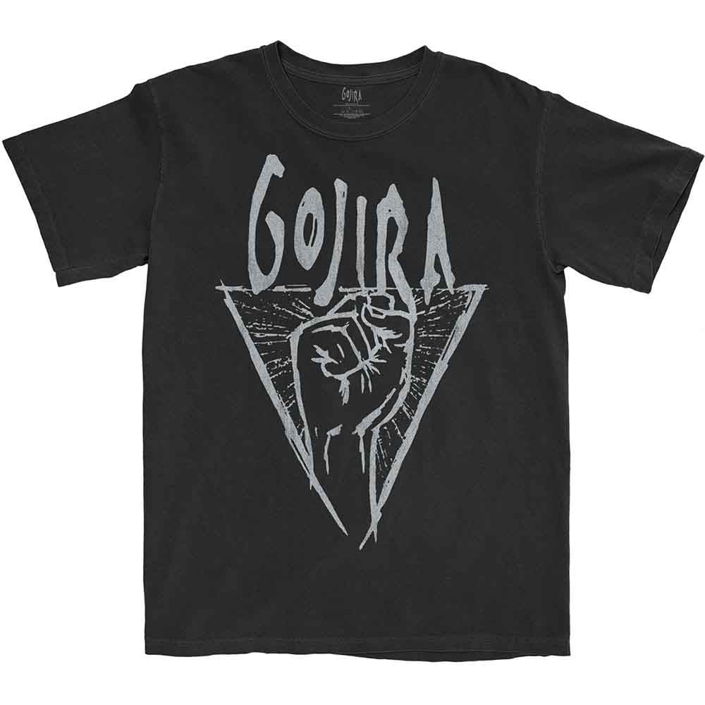 Gojira "Power Glove - White Print" T shirt